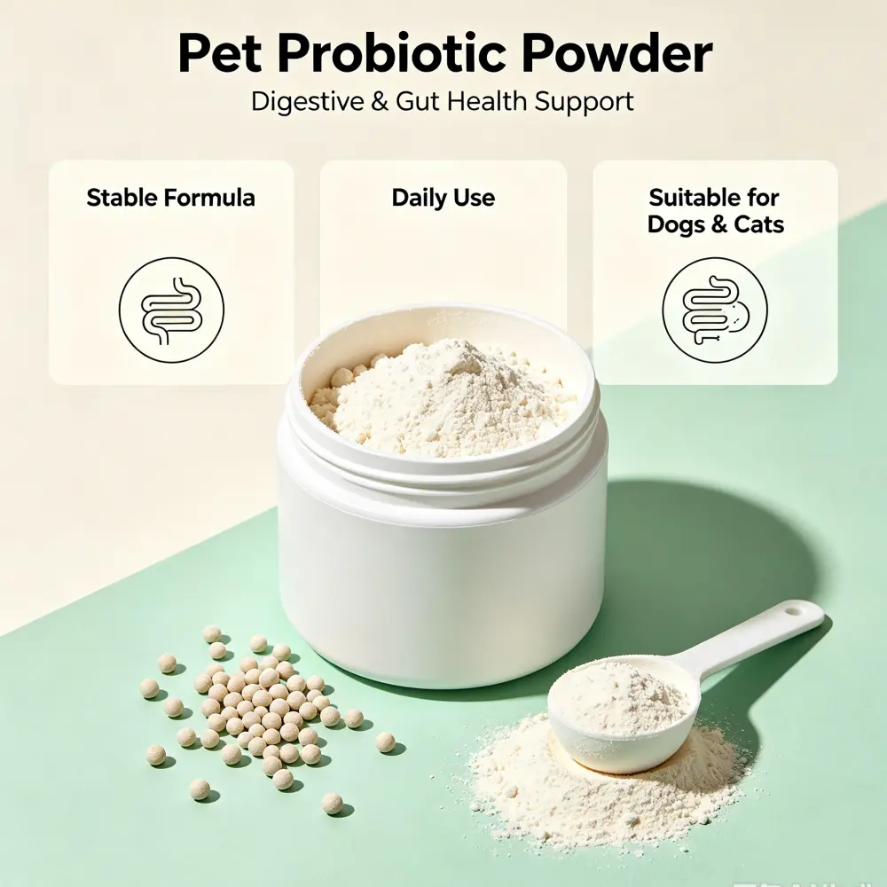 Pet Probiotic Powder OEM manufacturer 1