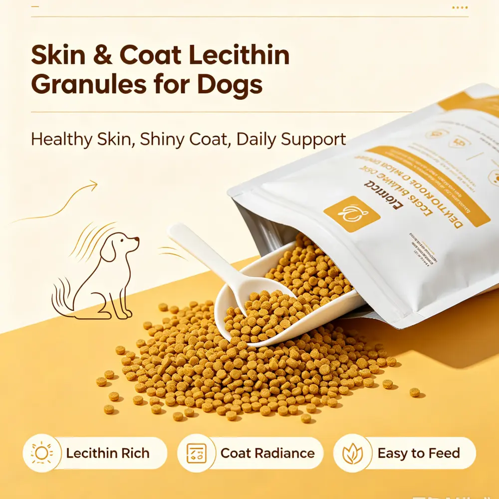 Granulos de lecitina de piel y pelaje para perros Specification 1