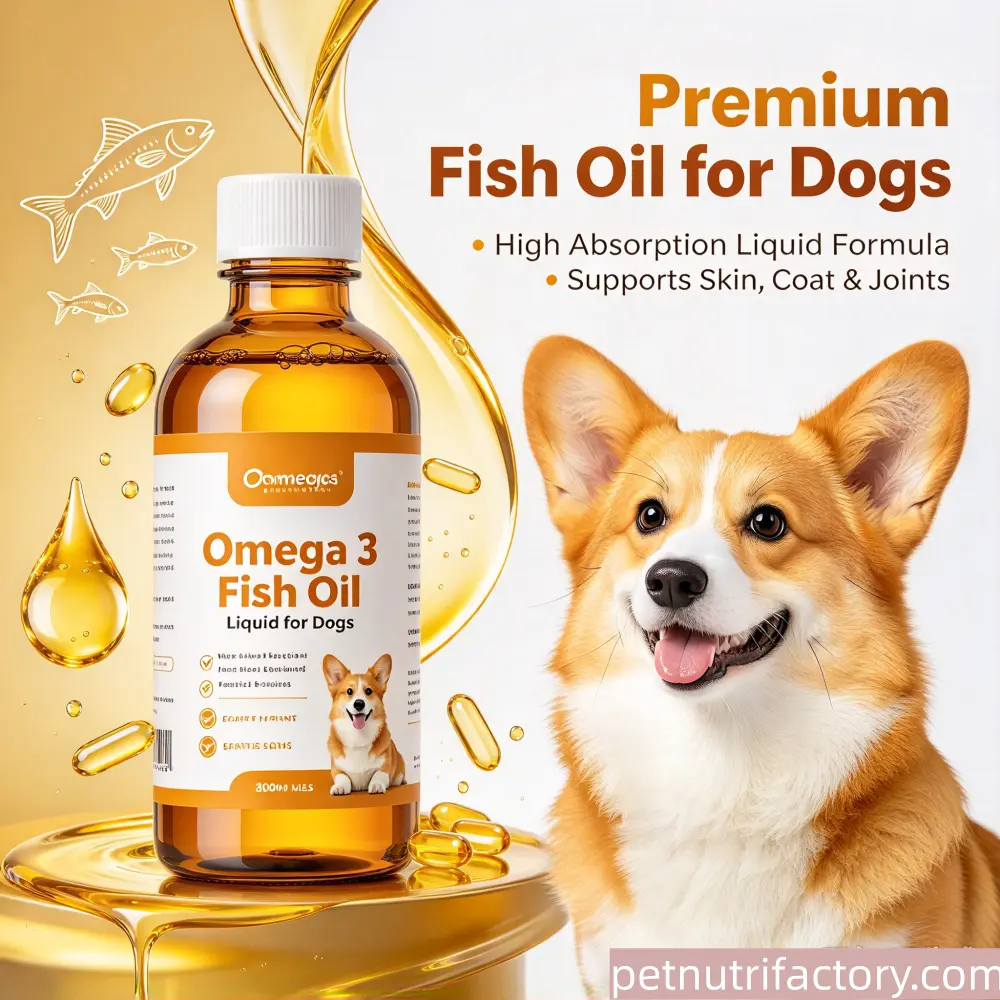 Aceite líquido de pescado con Omega 3 para perros Gallery Image 2